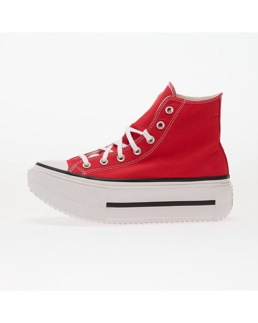 Converse Red Sneakers Chuck Taylor All Star Lift Double Stack/ Eur
