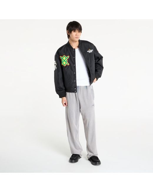 Giacca X Daily Paper Stadium Jacket di Converse in Black da Uomo