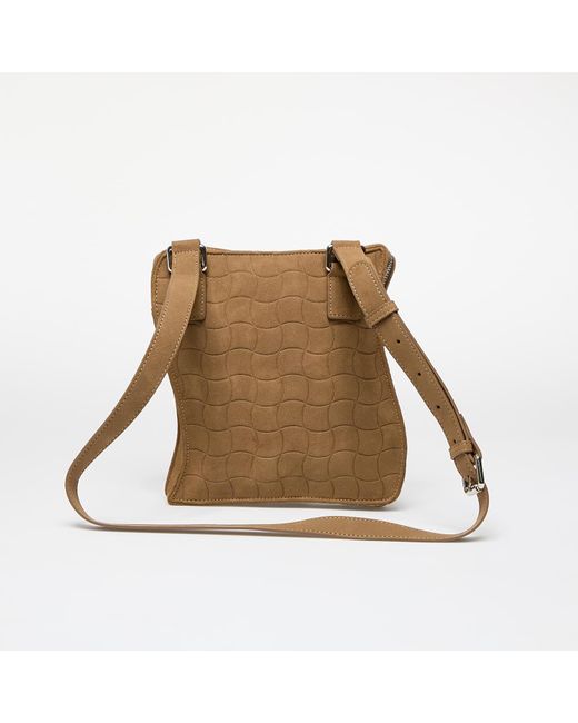 Dime Brown Wave Messenger Bag