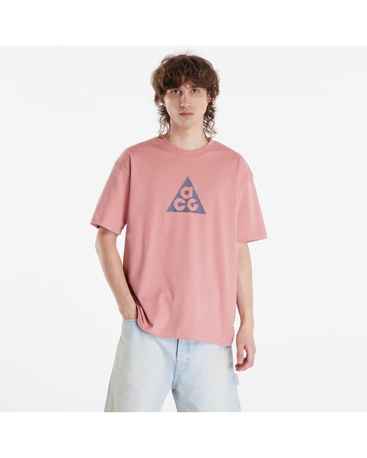 Nike Acg Dri-fit T-shirt in het Pink voor heren