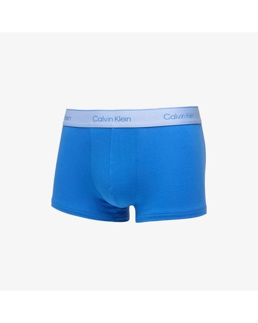 Calvin Klein Boxershorts Low Rise Trunk 5-Pack in Green für Herren