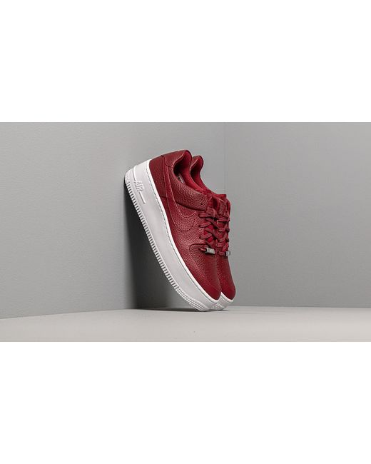 Chaussure Air Force 1 Sage Low pour Nike en coloris Rouge | Lyst