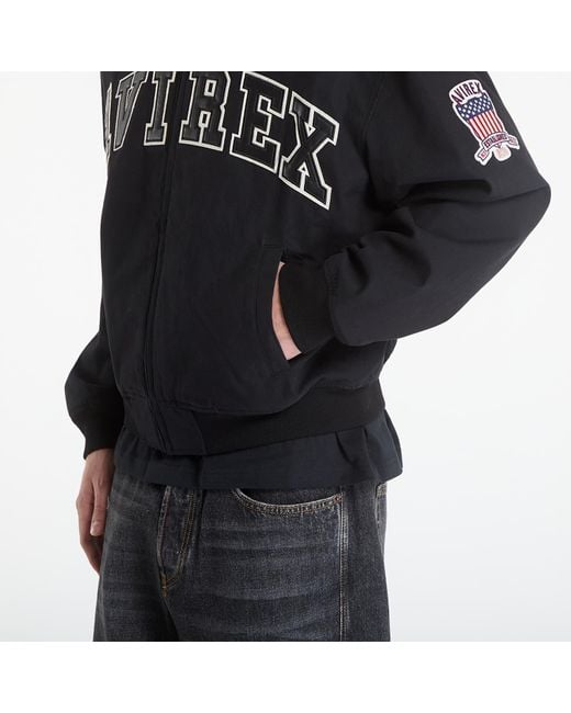 Avirex Jas A-2 Jacket in het Black voor heren