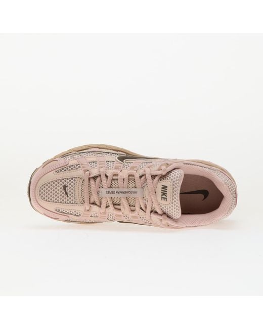 Nike Sneakers W P-6000 Se Fossil Stone/ Ironstone-Hemp- Oxford Eur in het Pink