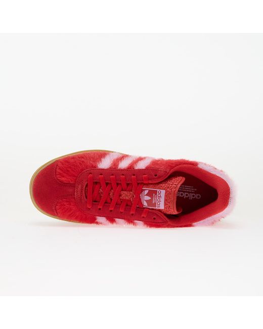 Adidas Originals Red Sneakers Adidas Gazelle Bold W Better Scarlet/ Bliss Lilac/ Metallic Eur