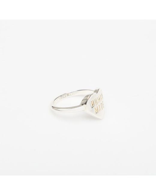 Human Made White Ring Heart Ring