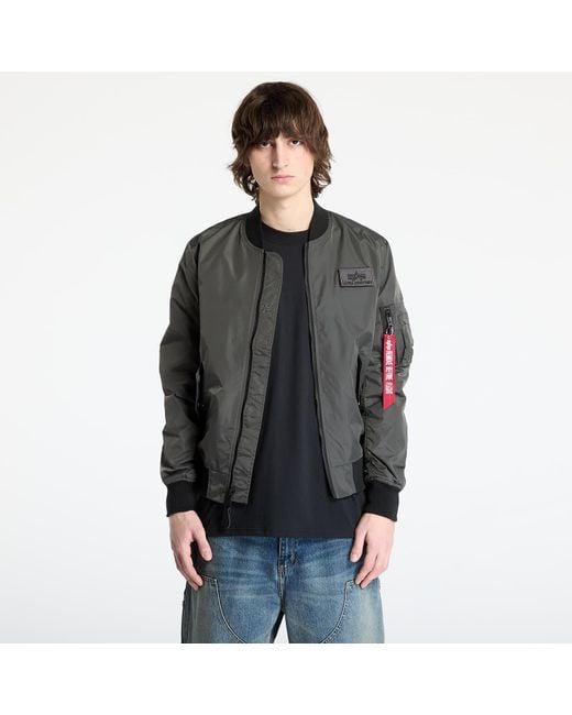 Giacca Alpha Industries Ma-1 Ttc Two Tone Contrast di Alpha Industries in Black da Uomo