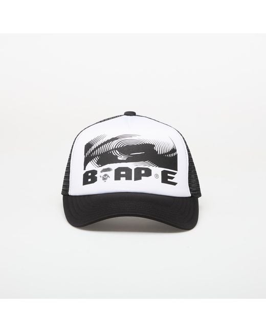A Bathing Ape Black Mütze Bape Mesh Cap