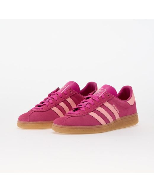 Adidas Originals Sneakers Adidas Muenchen W Selufu/ Glow/ Gum Eur in het Pink