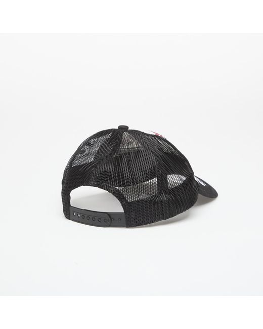 Tappo Coma Mesh Cap di Pleasures in Black