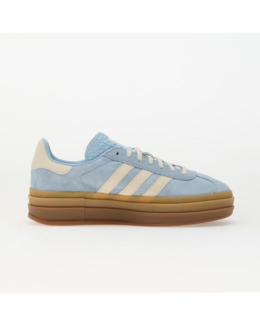 Adidas Originals Blue Sneakers Adidas Gazelle Bold W Clear Sky/ Crew/ Metallic Eur