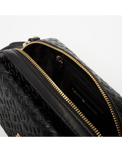 Tommy Hilfiger Black Icon Camera Bag Mono