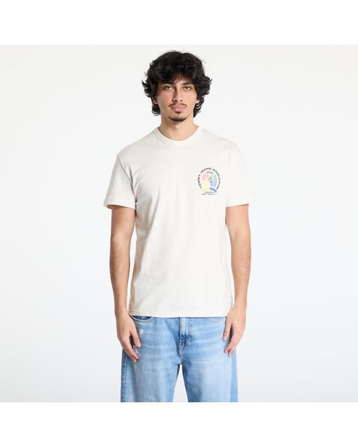Maglietta Tommy Jeans Regular 4Clr Crest Tee di Tommy Hilfiger in White da Uomo