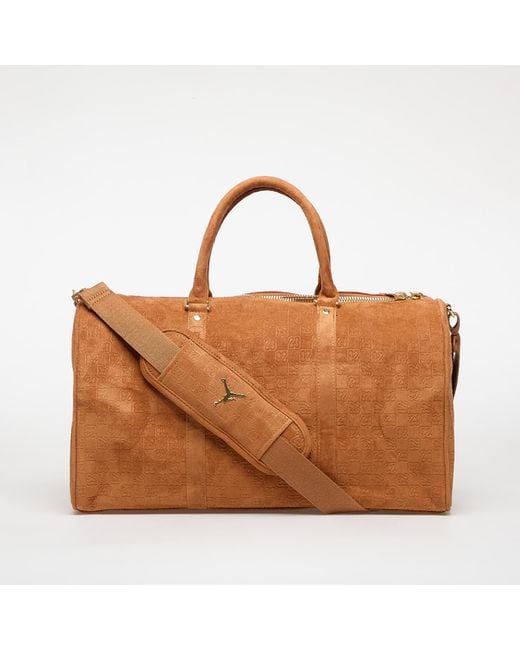 Jam Suede Monogram Duffle di Nike in Brown