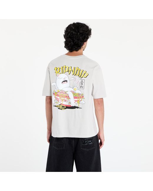 RIPNDIP White T-Shirt Noodle Nerm Tee for men