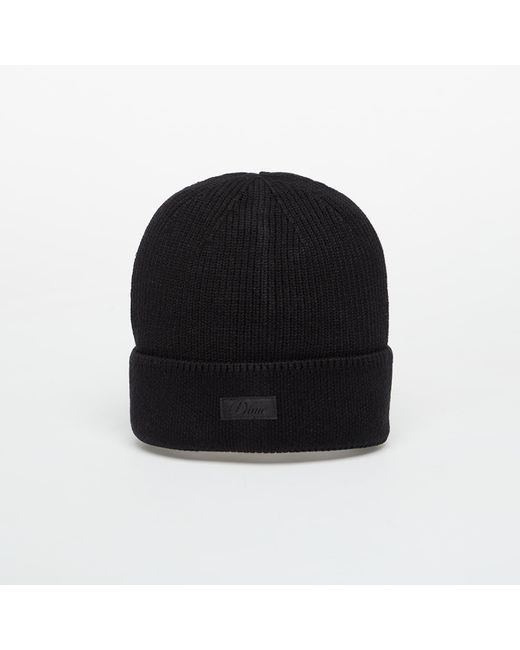 Dime Black Mütze Cursive Rib Beanie