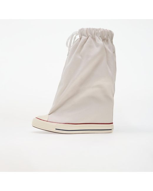 Converse White Sneakers Chuck Taylor All Star Wedge X-Hi/ Egret Eur