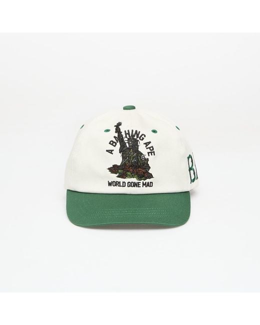 A Bathing Ape Green Cap Cap