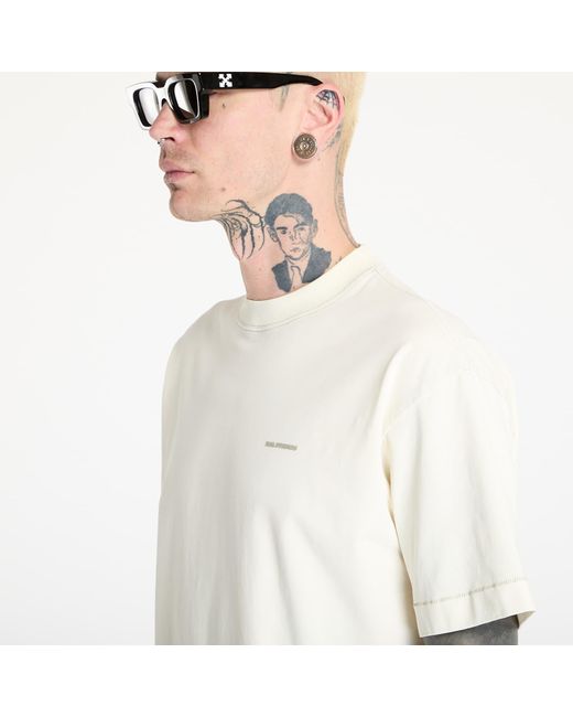 HAL STUDIOS® White T-Shirt Micro Logo T-Shirt