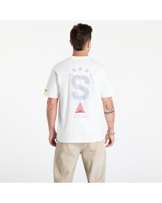 Adidas Originals White T-Shirt Adidas X Footshop X Sparta T-Shirt Crest
