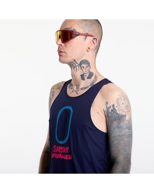 Statement flow singlet s Saysky pour homme en coloris Blue