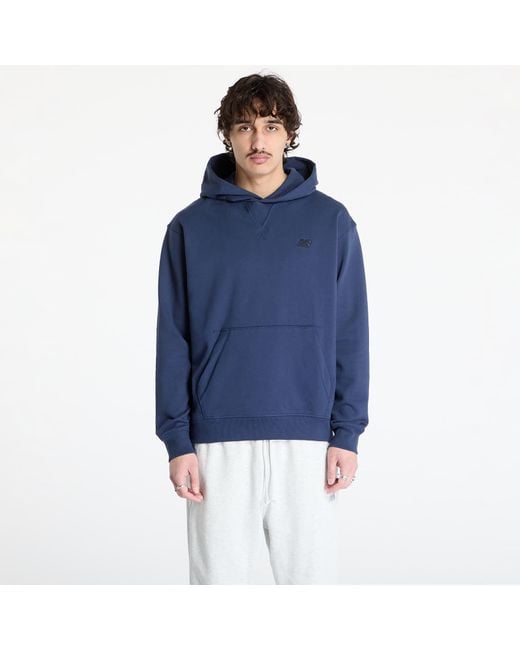 New Balance Sweatshirt Athletics French Terry Hoodie in het Blue voor heren