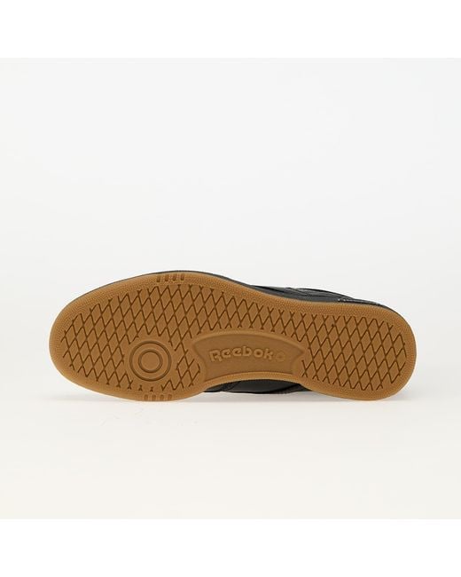 Reebok Black Sneakers X Wacko Maria Club C 85 Vintage Ltd/ Leopard/ Gum