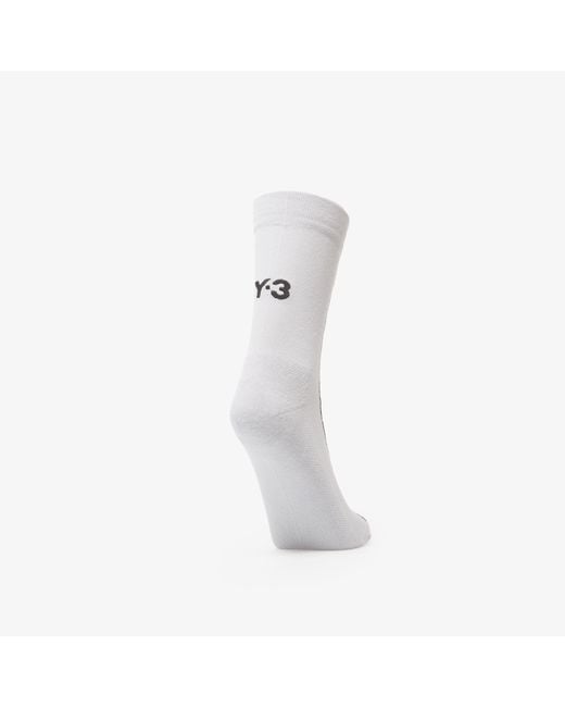 Y-3 Gray Stripes Sock