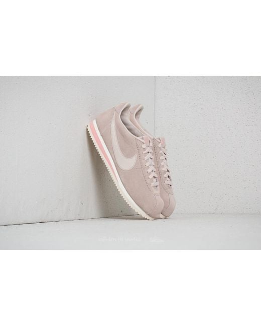 Nike Classic Cortez Suede Wmns Desert Sand/ Desert Sand in Natural | Lyst