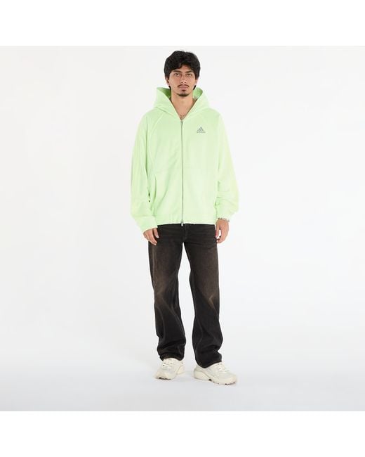 Adidas Originals Green Sweatshirt Adidas Adilenium Season 4 Teamgeist Full-Zip Hoodie for men