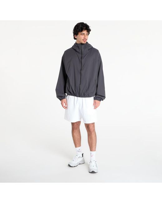 The North Face Blue Jacket M Redbox Packable Hooded Wind Jacket for men