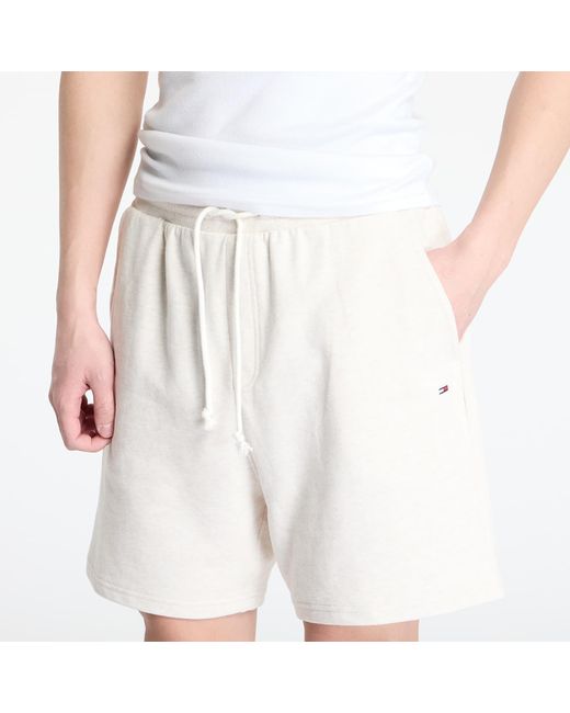 Tommy Hilfiger Shorts Tommy Jeans Entry Graphic Sweatshorts in White für Herren