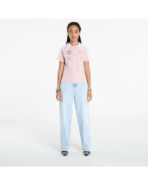 Maglietta Adidas Adilenium Season 4 Teamgeist Slim T-Shirt di Adidas Originals in White