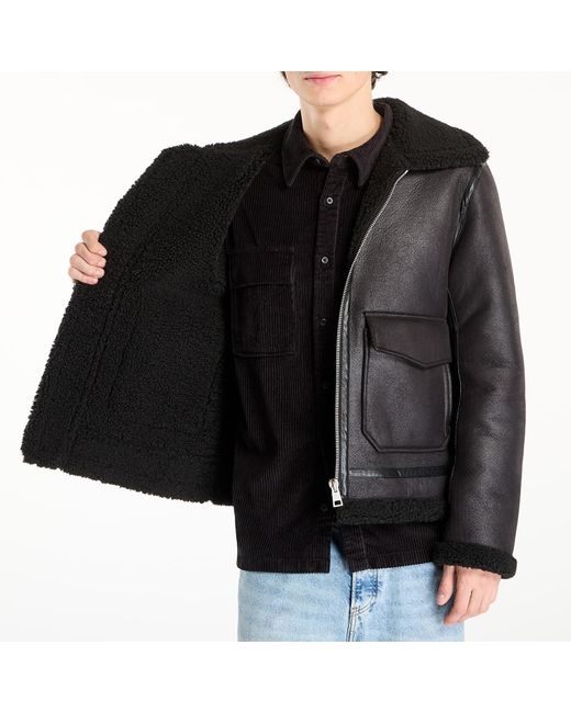 A.P.C. Black Jacket Blouson Tommy for men