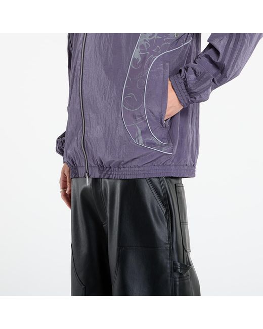 Adidas Originals Purple Jacket Adidas Adilenium Season 4 Teamgeist Track Top for men