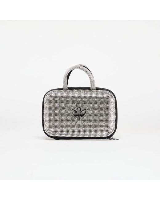 adidas Originals Bag Adidas Rhinestone Clutch Bag in Gray | Lyst