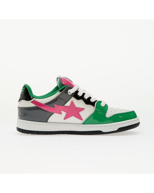 A Bathing Ape Green Sneakers New Bape Sk8 Sta 2 M1 for men