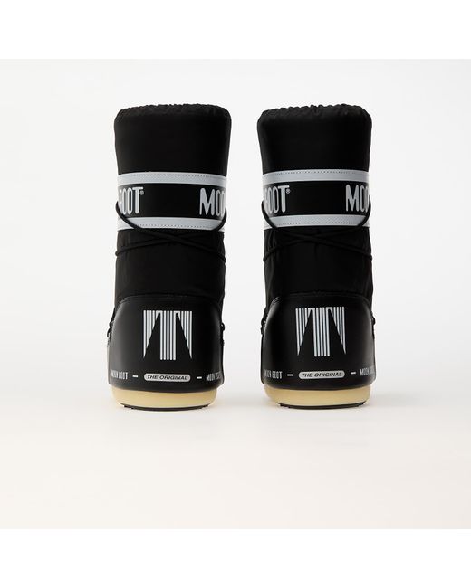 Moon Boot Black Sneakers Icon Nylon