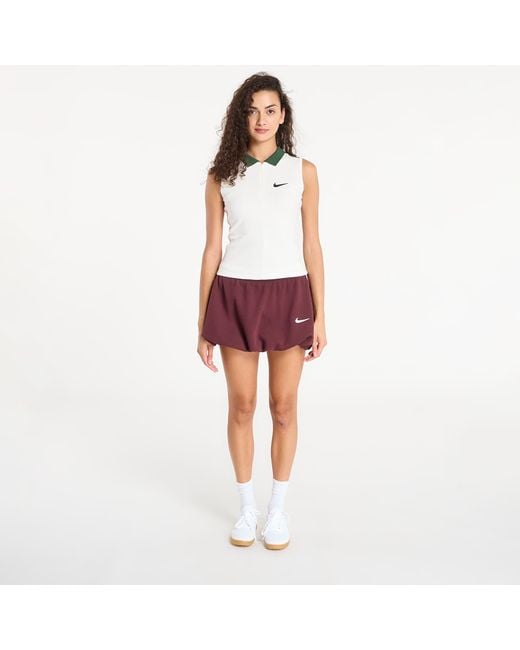 Nike White Tank Top W Fitted Tank Sail/ Fir