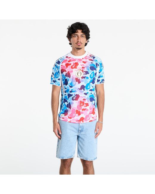  A BATHING APE BAPE FB Jersey tシャツ adidas Originals T-Shirt Adidas X Bape Fb Jersey in Blue for Men