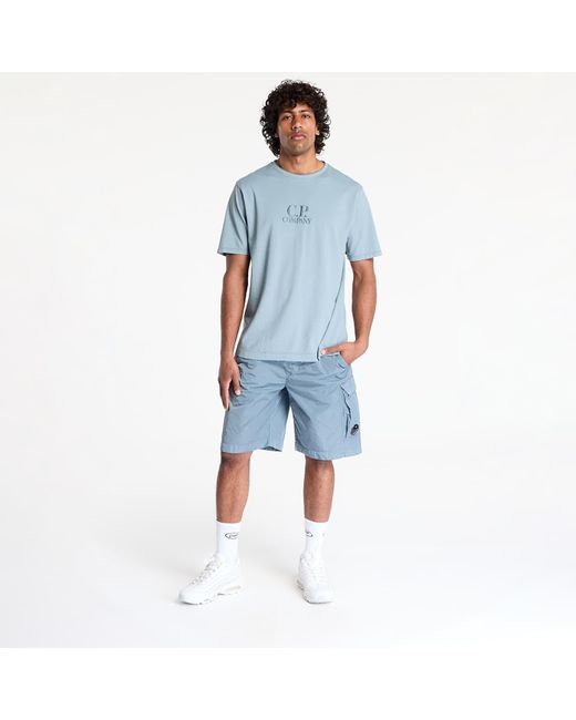 T-shirt tacting piquet embroidery t-shirt xl C P Company pour homme en coloris Blue