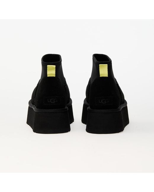 Ugg Black Classic Mini Dipper Boots