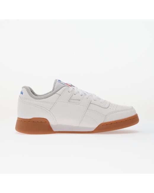 Reebok White Sneakers Workout Plus Ftwr/ Vector/ Vector