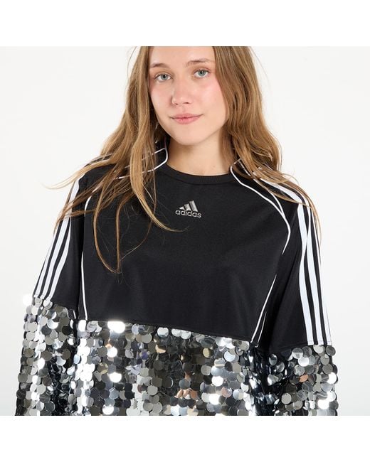 Adidas Originals Black Adidas Adilenium Season 4 Teamgeist Sequins Mini Dress