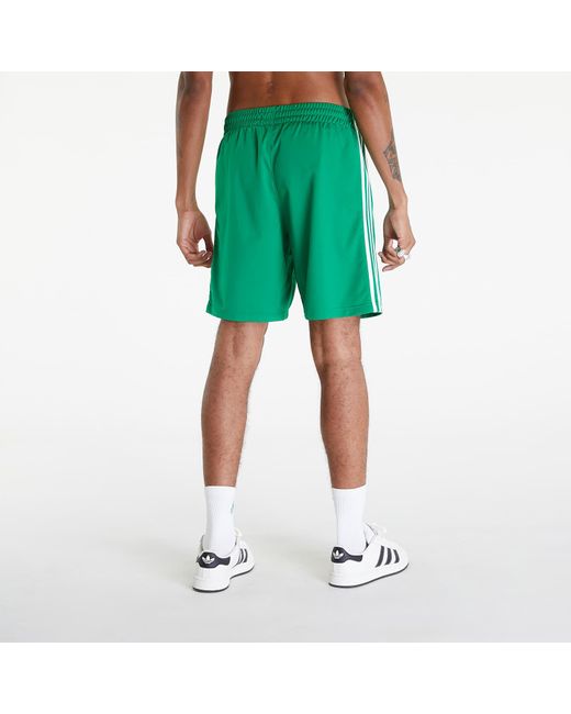 Adidas Originals Adidas Adicolor Firebird Shorts Green/ White for men