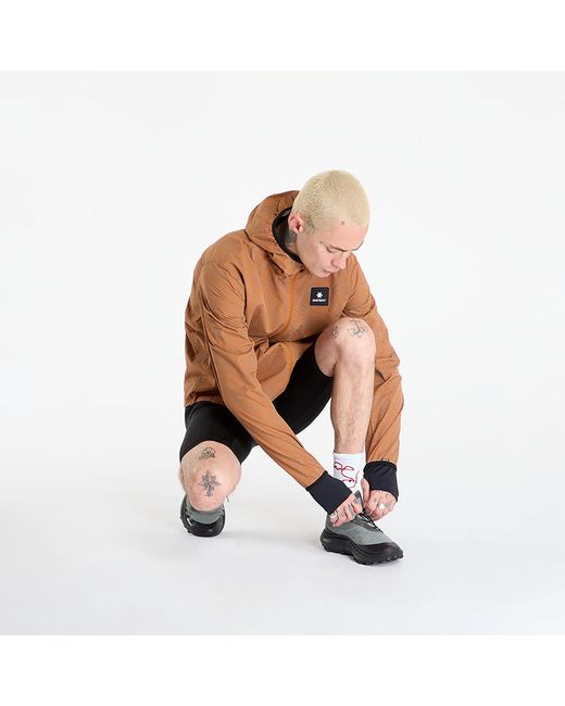Saysky Brown Jacket Reflective Blaze Jacket for men