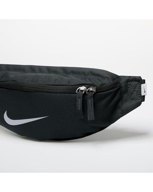 Nike Black Heritage fanny pack anthracite/ anthracite/ wolf grey