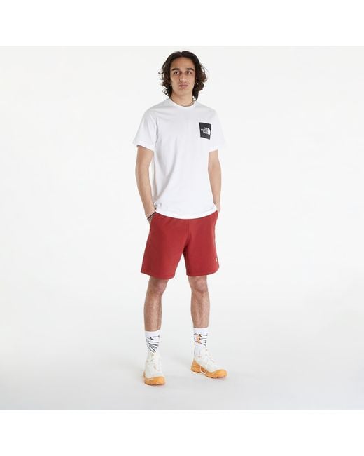 The North Face White Short Sleeve Fine Tee for men