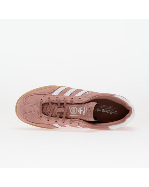 Adidas Originals Sneakers Adidas Gazelle Indoor W Warm Clay/ Ftw/ Gum Eur in het Pink