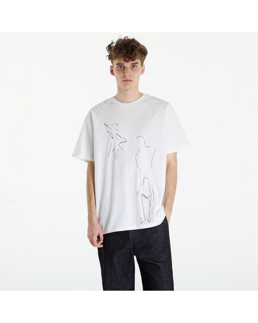 HELIOT EMIL White Formation T-shirt for men